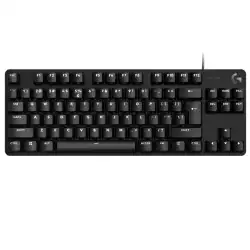 Кабелна механична игрална клавиатура с тактилни превключватели Logitech G413 TKL SE 920-010446 - черна