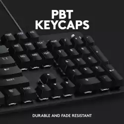 Кабелна механична игрална клавиатура с тактилни превключватели Logitech G413 TKL SE 920-010446 - черна