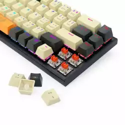 Клавиатура Redragon Ryze K633CGO-RGB_RD RGB с червени суичове                          