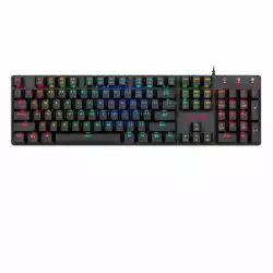Клавиатура Redragon Shrapnel механична геймърска RGB K589RGB-BK red switches
