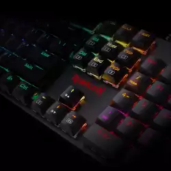Клавиатура Redragon Shrapnel механична геймърска RGB K589RGB-BK red switches