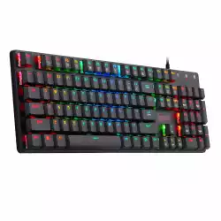 Клавиатура Redragon Shrapnel механична геймърска RGB K589RGB-BK red switches
