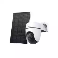 Комплект охранителна камера със слънчев панел, Pan/Tilt TP-Link Tapo C630 KIT