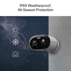 Комплект охранителна камера със соларно захранване Mercusys MC410 KIT