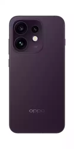 Комплект смартфон Oppo Reno 16 5G CPH2865 8+512 Twilight Violet и зарядно устройство OPPO SuperVooc 80w GaN – бяло