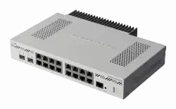 Комутатор MikroTik CCR2004-16G-2S+PC с 16 Gigabit порта и 2 SFP+ порта