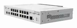 Комутатор MikroTik CCR2004-16G-2S+PC с 16 Gigabit порта и 2 SFP+ порта