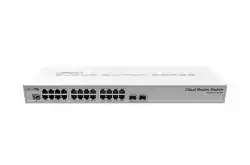 Комутатор MikroTik Cloud Router Switch CRS326-24G-2S+RM Dual Boot