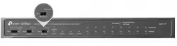 Комутатор неуправляем TP-Link Omada DS111P 8-порта 10/100Mbps + 3-порта Gigabit с 8-порта PoE+