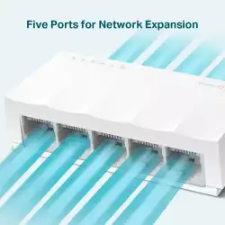 Комутатор TP-Link LS1005 5-порта 10/100Mbps