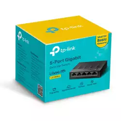 Комутатор TP-Link LS1005G 5-порта 10/100/1000Mbps