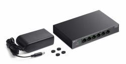 Комутатор TP-Link LS106LP 6-портов 10/100 Mbps с 4-портов PoE+