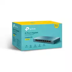 Комутатор TP-Link LS108G 8-портов 10/100/1000 Mbps