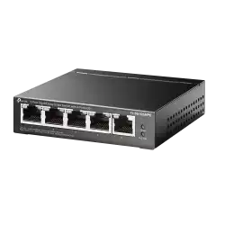 Комутатор TP-Link TL-SG105MPE 5-портов Gigabit Easy Smart Switch с 4 порта PoE+