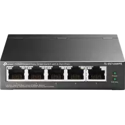 Комутатор TP-Link TL-SG105MPE 5-портов Gigabit Easy Smart Switch с 4 порта PoE+