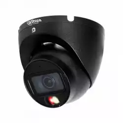 Куполна IP камера 6MP Dahua, 2.8 mm IR-30 микрофон - IPC-HDW1639T-A-IL-0280B-S6-BLACK - черна                          
