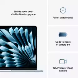Лаптоп Apple MBA 13.6: SKY BLUE/M4 10C CPU/10C GPU/16GB/512GB-ZEE