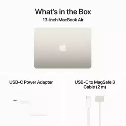 Лаптоп Apple MBA 13.6: STARLIGHT/M3 10C GPU/24GB/512GB-ZEE