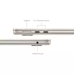 Лаптоп Apple MBA 13.6 STARLIGHT/M3/8C GPU/8GB/256GB-ZEE