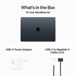 Лаптоп Apple MBA 15.3 MIDNIGHT/M3/10C GPU/8GB/256GB-ZEE