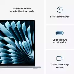 Лаптоп Лаптоп Apple MBA 15.3: SKY BLUE/M4 10C CPU/10C GPU/16GB/256GB-ZEE