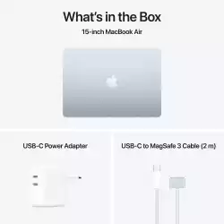Лаптоп Лаптоп Apple MBA 15.3: SKY BLUE/M4 10C CPU/10C GPU/16GB/256GB-ZEE