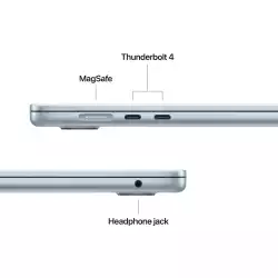 Лаптоп Лаптоп Apple MBA 15.3: SKY BLUE/M4 10C CPU/10C GPU/16GB/256GB-ZEE