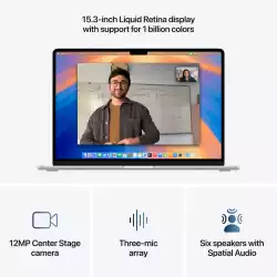 Лаптоп Лаптоп Apple MBA 15.3: SKY BLUE/M4 10C CPU/10C GPU/16GB/256GB-ZEE