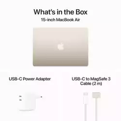 Лаптоп Apple MBA 15.3: STARLIGHT/M3 10C GPU/16GB/256GB-ZEE