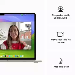 Лаптоп Apple MBA 15.3: STARLIGHT/M3 10C GPU/24GB/512GB-ZEE