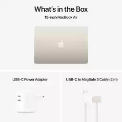 Лаптоп Лаптоп Apple MBA 15.3: STARLIGHT/M4 10C CPU/10C GPU/16GB/512GB-ZEE
