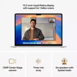 Лаптоп Лаптоп Apple MBA 15.3: STARLIGHT/M4 10C CPU/10C GPU/16GB/512GB-ZEE