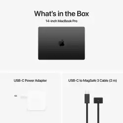 Лаптоп Лаптоп Apple MBP 14: SPACE BLACK/M4 Max 14C/32C GPU/36GB/1T-ZEE
