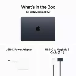 Лаптоп Лаптоп Apple MBA 13.6: MIDNIGHT/M4 10C CPU/10C GPU/16GB/512GB-ZEE