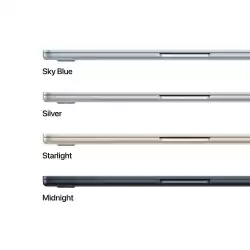Лаптоп Лаптоп Apple MBA 13.6: SILVER/M4 10C CPU/10C GPU/16GB/512GB-ZEE