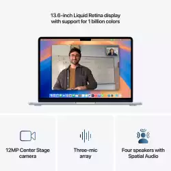 Лаптоп Лаптоп Apple MBA 13.6: SKY BLUE/M4 10C CPU/10C GPU/16GB/512GB-ZEE