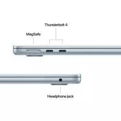 Лаптоп Лаптоп Apple MBA 13.6: SKY BLUE/M4 10C CPU/10C GPU/16GB/512GB-ZEE