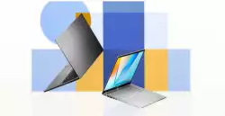 Лаптоп Лаптоп Asus Vivobook S S3607CA-RP037NA,Ultra 7 255H, 16.00" OLED,144 Hz,R5 16GB (on BD),1TB SSD G4,No OS, Cool Silver, без адаптер