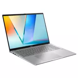 Лаптоп Лаптоп Asus Vivobook S S3607CA-RP037NA,Ultra 7 255H, 16.00" OLED,144 Hz,R5 16GB (on BD),1TB SSD G4,No OS, Cool Silver, без адаптер