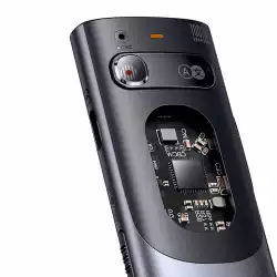 Лазерна показалка Baseus Orange Dot 195339 с изкуствен интелект и автоматичен превод - сива (с батерия)