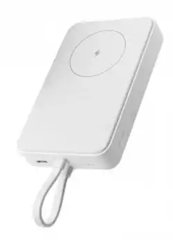 Магнитна външна батерия 10000mAh 33W (бяла), Xiaomi                          