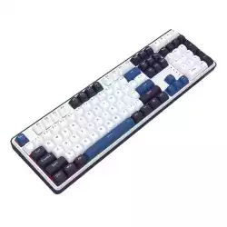 Механична геймърска клавиатура Redragon Wyvern K689WBB-RGB с RGB  подсветка - бяло/синьо
