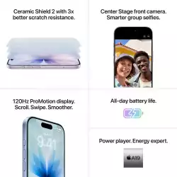 Мобилен телефон Apple iPhone 17 256GB Black