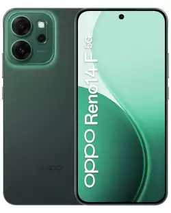 Мобилен телефон Oppo Reno 14 F Luminous Green 8+256GB                          