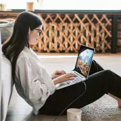 Мрежов кабел UGREEN NW134 10980 Cat 8 U/FTP 1 м, плосък -  черен