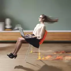 Мрежов кабел UGREEN NW134 10980 Cat 8 U/FTP 1 м, плосък -  черен