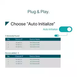 NVR TP-Link VIGI NVR1004H-4P PoE+ Network Video Recorder 4-канален