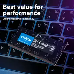 Памет Crucial 32GB DDR5-5600 SODIMM CL46 CT32G56C46S5