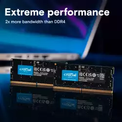 Памет Crucial 32GB DDR5-5600 SODIMM CL46 CT32G56C46S5