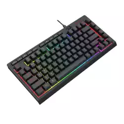 RGB Геймърска клавиатура Redragon Crescent K524-RGB - черна
